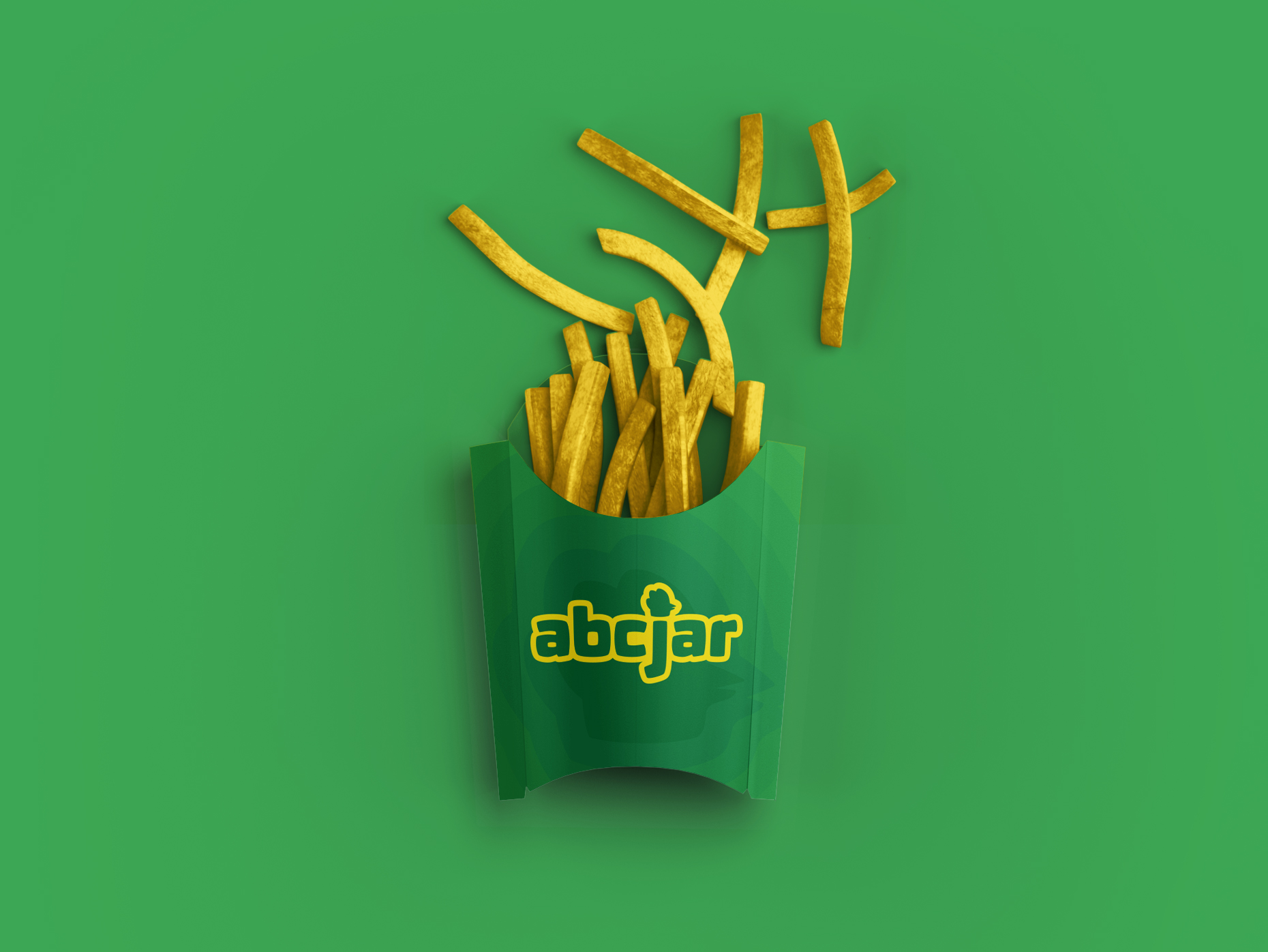 Fries Box Mockup